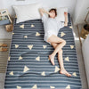 HomeBound Essentials Home Triangle stripes / 90x200cm Tatami Foldable Soft Comfortable Mattress
