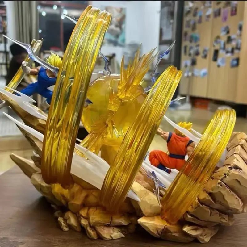 18cm Dragon Ball WCF Goku Vs. Vegeta Battle Figure - Homebound Essentials