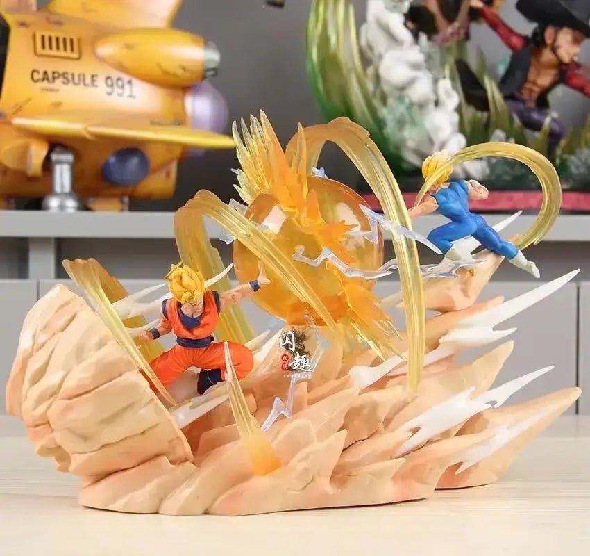 18cm Dragon Ball WCF Goku Vs. Vegeta Battle Figure - Homebound Essentials