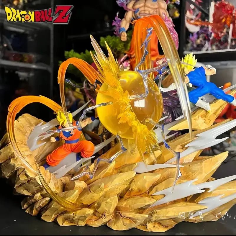 18cm Dragon Ball WCF Goku Vs. Vegeta Battle Figure - Homebound Essentials