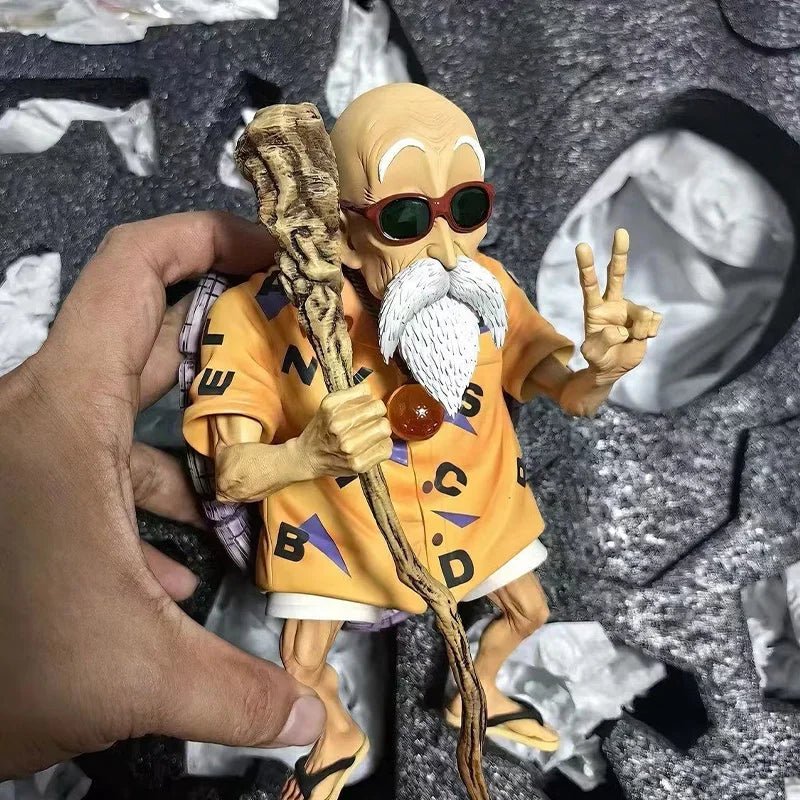 23cm Dragon Ball Z Master Roshi (Kame Sennin) Anime Figure – PVC Collectible Statue - Homebound Essentials