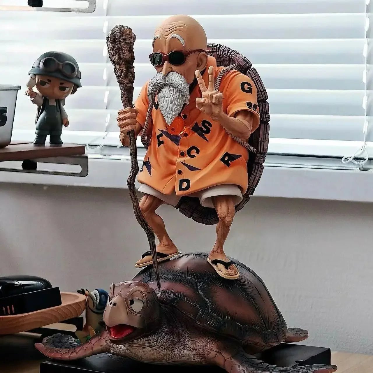 23cm Dragon Ball Z Master Roshi (Kame Sennin) Anime Figure – PVC Collectible Statue - Homebound Essentials