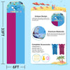 33 FT Extra Long Double Lawn Water Slide for Kids & Adults - Homebound Essentials