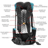 3F UL GEAR - TrekLite Pro Ultralight Adventure Backpack - Homebound Essentials