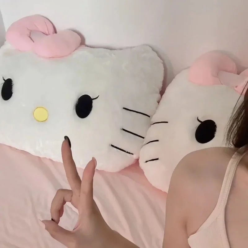 80cm Sanrio Hello Kitty Plush Cushion Pillow - Homebound Essentials