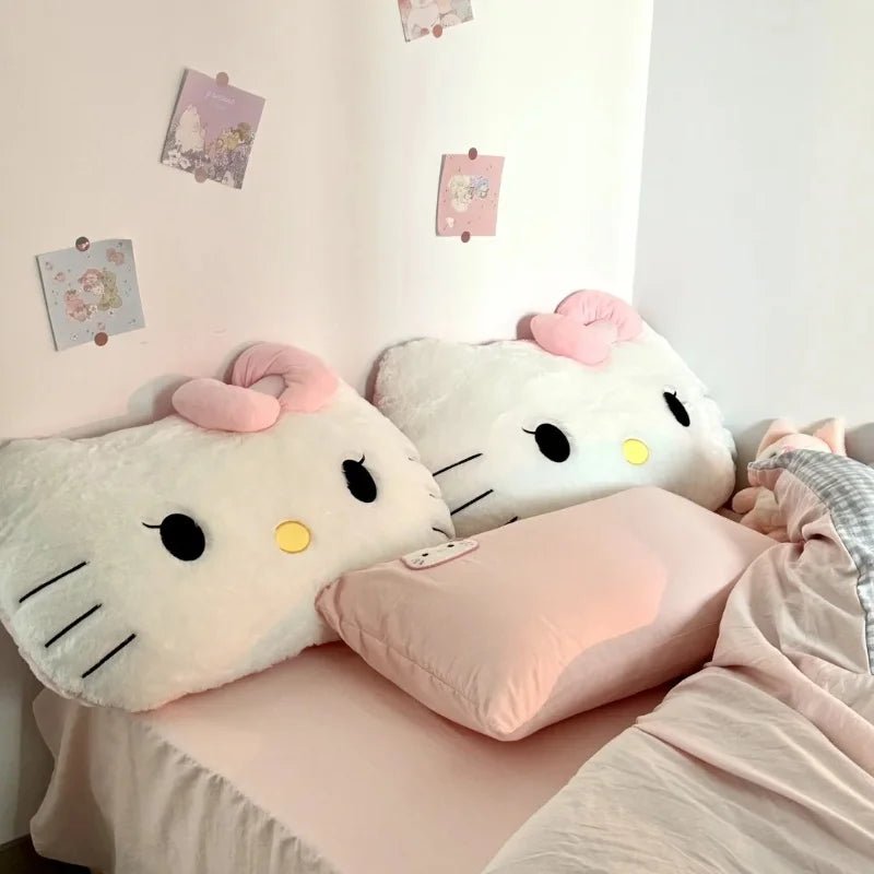 80cm Sanrio Hello Kitty Plush Cushion Pillow - Homebound Essentials