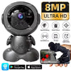 8MP WiFi Security Camera: Smart Home Surveillance Robot - Homebound Essentials
