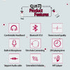 Demon Slayer Kamado Tanjirou Bluetooth Cosplay Headset