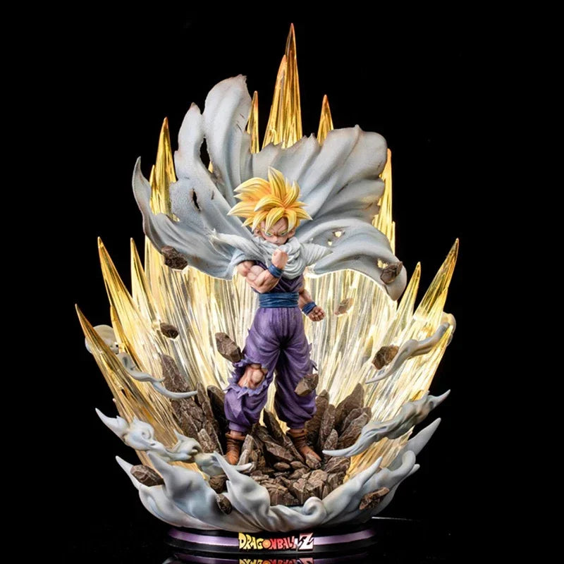 42cm Anime Dragon Ball Figure Super Saiyan Son Gohan PVC Action Figure