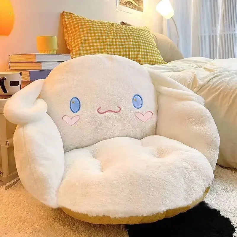 Aoger Big Size Cinnamoroll & Kuromi Plush Backrest Cushion