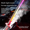 Colorful LED Streamer Glowing Sword with Spark & Smoke Effect