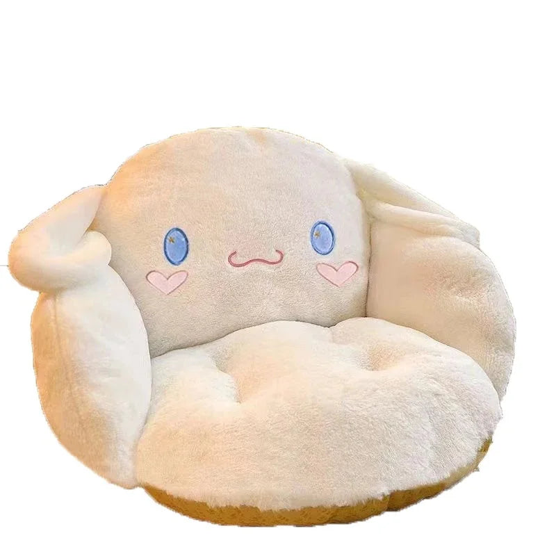Aoger Big Size Cinnamoroll & Kuromi Plush Backrest Cushion