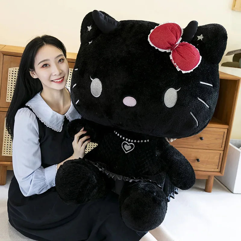 60cm Cute Sanrio Hello Kitty Plush Toy – Angel & Demon Edition