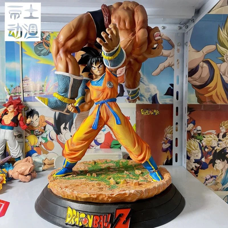 40cm Dragon Ball Large Figure – Goku Lifts Nappa