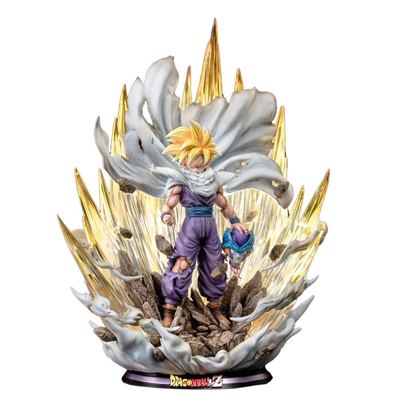 42cm Anime Dragon Ball Figure Super Saiyan Son Gohan PVC Action Figure