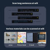 A15S Portable Scanning Reading Pen Translator: 112 - Language WiFi Mobile Smart Scanner | Voice Translator & Dictionary - Homebound Essentials