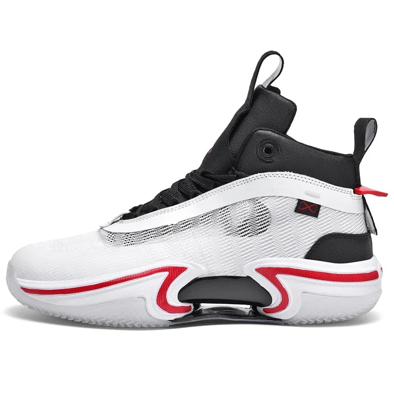 AirCourt Men's Basketball Sneakers: Basketball Shoes Men Breathable Cushioning Non - Slip Wearable Walking Sports Shoes Training Athletic Mesh Casual Sneakers - Homebound Essentials