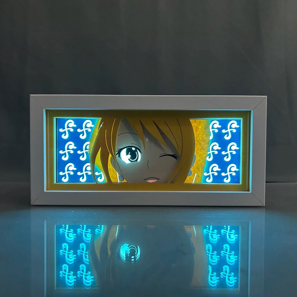 Anime Light Box – Kotoha Tachibana | LED Manga Waifu Night Light - Homebound Essentials