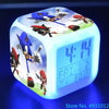 Anime Sonic Figure Model LED Alarm Clock: 7 - Color Touch Light Desk Watch - Homebound Essentials