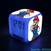 Anime Sonic Figure Model LED Alarm Clock: 7 - Color Touch Light Desk Watch - Homebound Essentials
