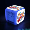 Anime Sonic Figure Model LED Alarm Clock: 7 - Color Touch Light Desk Watch - Homebound Essentials