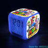 Anime Sonic Figure Model LED Alarm Clock: 7 - Color Touch Light Desk Watch - Homebound Essentials