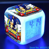 Anime Sonic Figure Model LED Alarm Clock: 7 - Color Touch Light Desk Watch - Homebound Essentials
