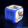 Anime Sonic Figure Model LED Alarm Clock: 7 - Color Touch Light Desk Watch - Homebound Essentials