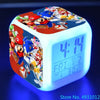 Anime Sonic Figure Model LED Alarm Clock: 7 - Color Touch Light Desk Watch - Homebound Essentials