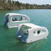 AquaCat: Electric Pontoon Boat, PVC DWF Catamaran - Homebound Essentials