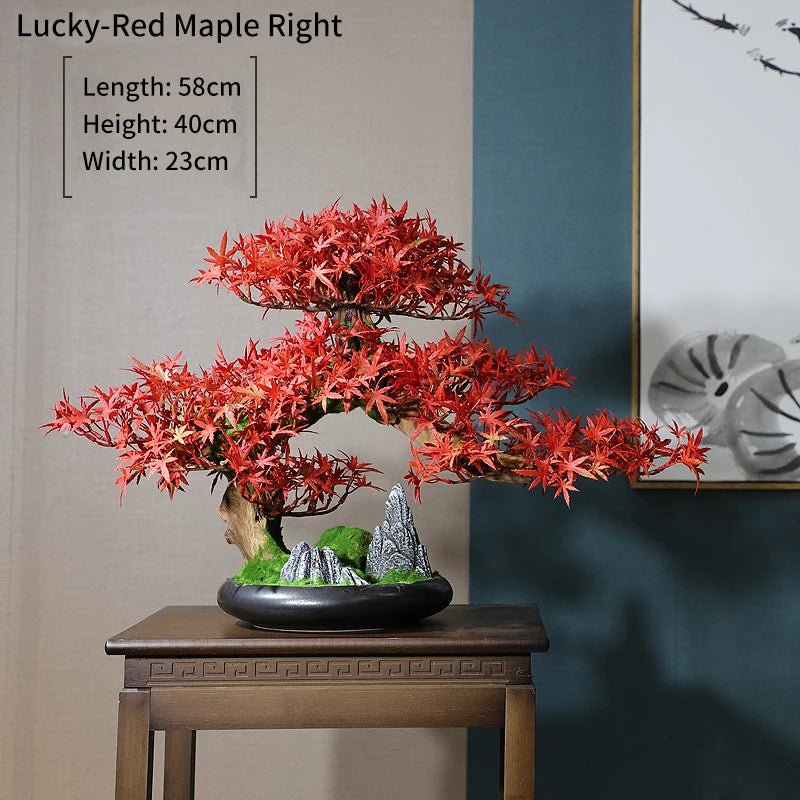 Artificial Bonsai Tree: Immortal Welcoming Pine for Home & Living Decor - Homebound Essentials