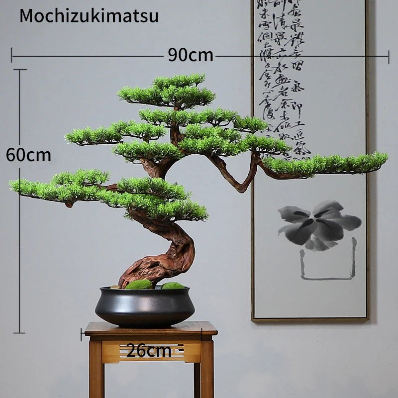 Artificial Bonsai Tree: Immortal Welcoming Pine for Home & Living Decor - Homebound Essentials