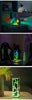 Atmospheric Pyramid Acrylic Lamp - Colorful Table Light - Homebound Essentials