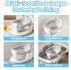 Baby Bath Seat for Babies 6 Months Plus: Cute Bear Non - Slip Baby Bath Chair - Homebound Essentials