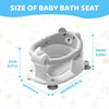 Baby Bath Seat for Babies 6 Months Plus: Cute Bear Non - Slip Baby Bath Chair - Homebound Essentials