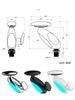 Basin Faucets: Gray Bathroom LED Sink Faucet with Pull - Out Spray - Homebound Essentials