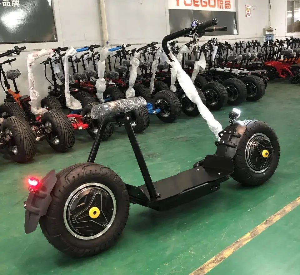 Big Two Wheels Fat Tyre Citycoco 2000W 60V20A Max Disc Brake Electric Scooter - Homebound Essentials