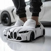 BMW Porsche Racing Plush Slippers: Warm & Fun Car Slippers - Homebound Essentials