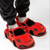 BMW Porsche Racing Plush Slippers: Warm & Fun Car Slippers - Homebound Essentials