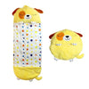 Campnap - 2 In 1 Kids Convertible Plush Pillow Sleeping Bag - Homebound Essentials