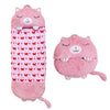 Campnap - 2 In 1 Kids Convertible Plush Pillow Sleeping Bag - Homebound Essentials