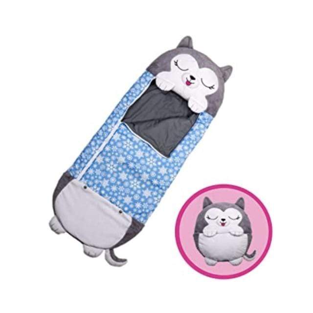 Campnap - 2 In 1 Kids Convertible Plush Pillow Sleeping Bag - Homebound Essentials