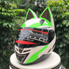 Cat Ear Motorcycle Helmet | Detachable Casco Moto Helmet | Full Face Fashion Helmet - Homebound Essentials