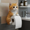 Cat Toilet Paper Holder: Cute Wall - Mounted Roll Rack for Dorm, Home & RV Restrooms - Homebound Essentials