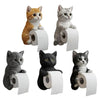 Cat Toilet Paper Holder: Cute Wall - Mounted Roll Rack for Dorm, Home & RV Restrooms - Homebound Essentials