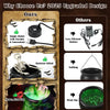 Cauldron Halloween Decorations with Magic Floating Potion Bottles and Diffuser - Homebound Essentials