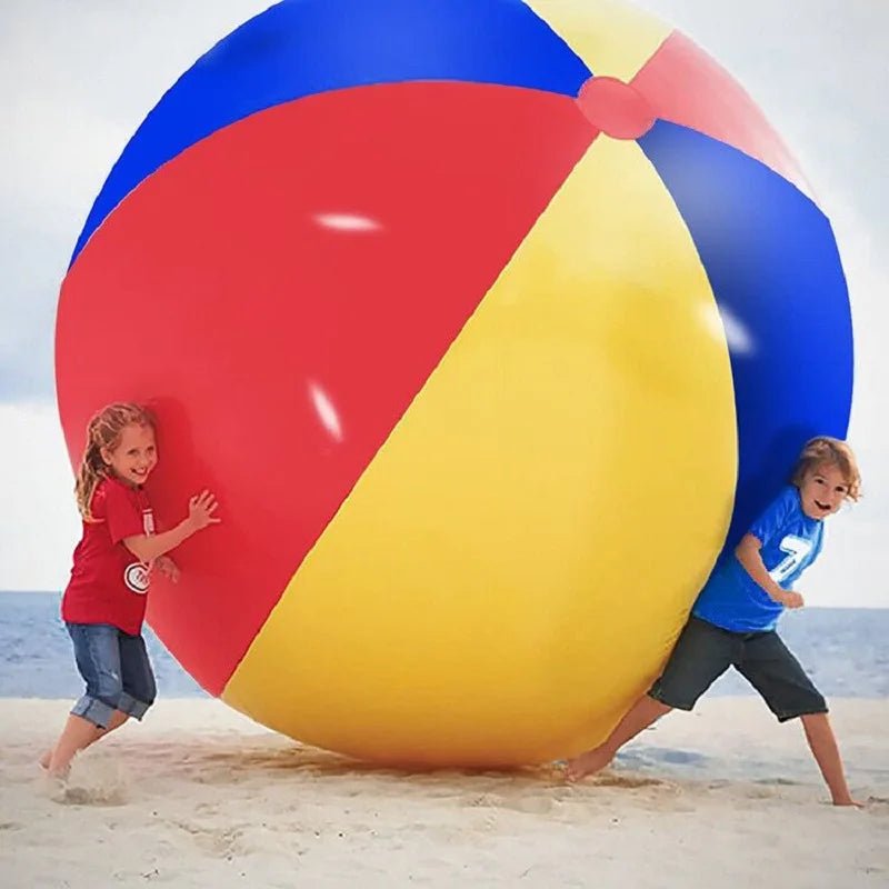 Classic PVC Inflatable Giant Lawn & Beach Ball - Homebound Essentials