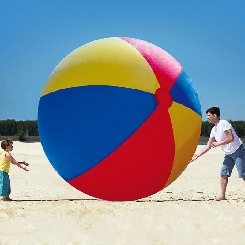Classic PVC Inflatable Giant Lawn & Beach Ball - Homebound Essentials