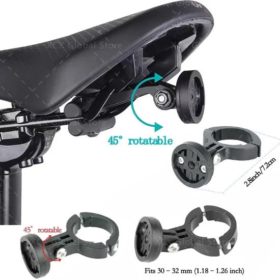 Creative Bicycle Tail Rear Tail Light Seatpost - Homebound Essentials
