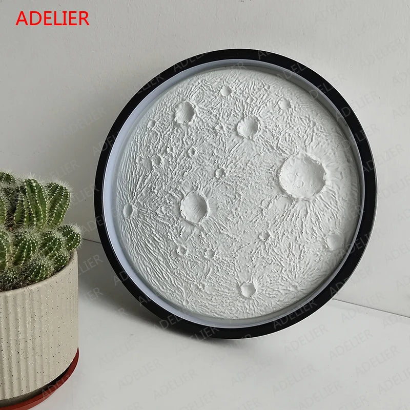 Creative Moon Shadow Wall Lamp LED Indoor Lighting Fixture - Homebound Essentials